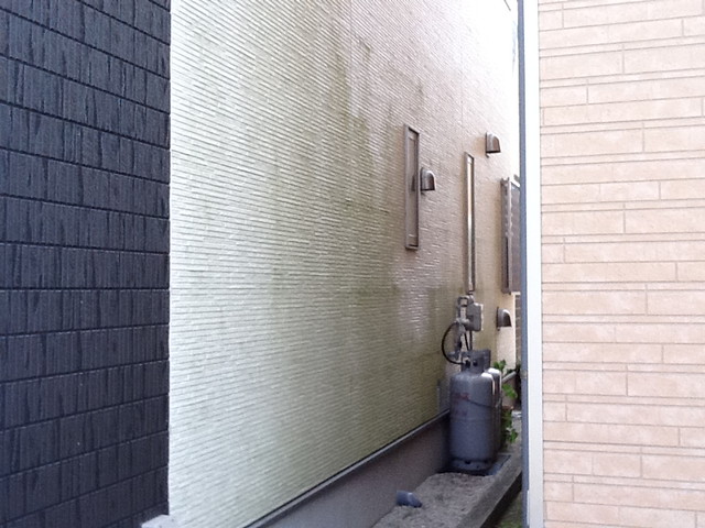 外壁カビ滅菌洗浄